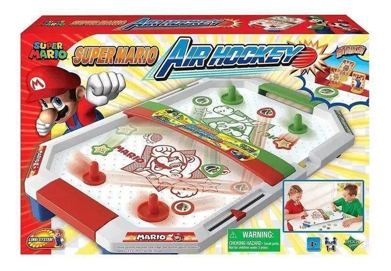 Imagem de Jogo Super Mario Air Hockey R.7361 Epoch Magia