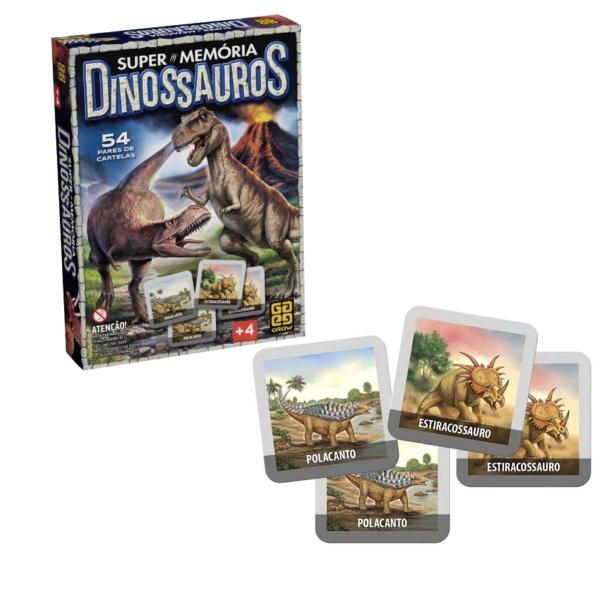 Imagem de Jogo Supermemória Dinossauros - Grow