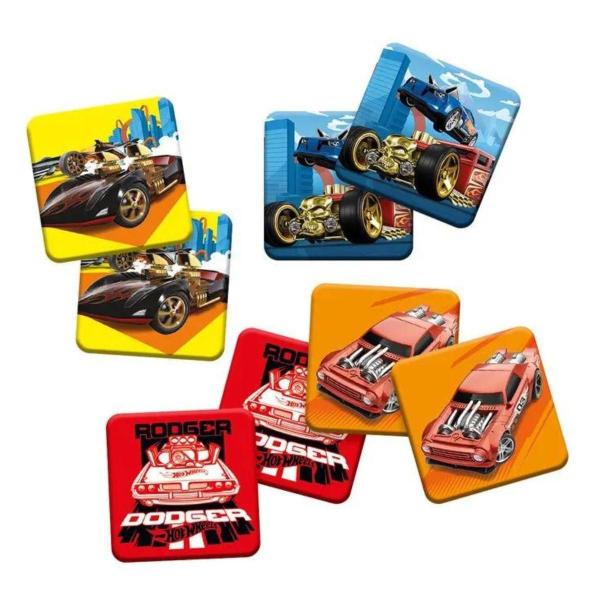 Imagem de Jogo Supermemória Hot Wheels Grow 108 Cartelas