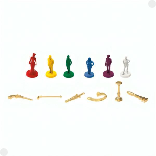 Imagem de Jogo Tabuleiro Clue Novo Com Miniaturas 20B071 - Hasbro