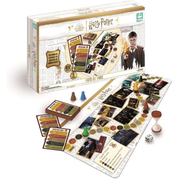 Imagem de Jogo Tabuleiro Fato ou Fake Harry Potter Nig Brinquedos