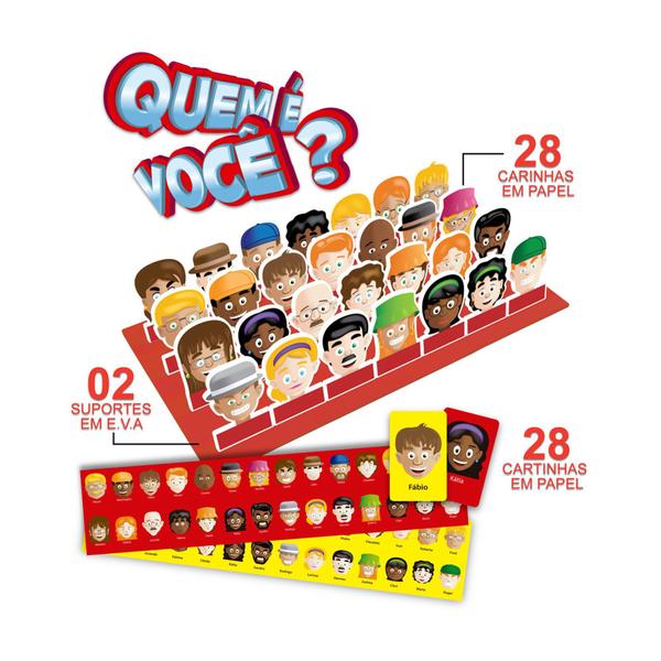 Jogo Tabuleiro Suspeito Parecido com Detetive + Quem é Você Parecido Cara a Cara - Pais e Filhos Imagem de Jogo Tabuleiro Suspeito Parecido com Detetive + Quem é Você Parecido Cara a Cara - Pais e Filhos