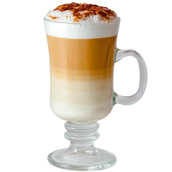 Imagem de Jogo Taças Cappuccino Irish Coffee Vidro 6 pçs 250ml Dynasty