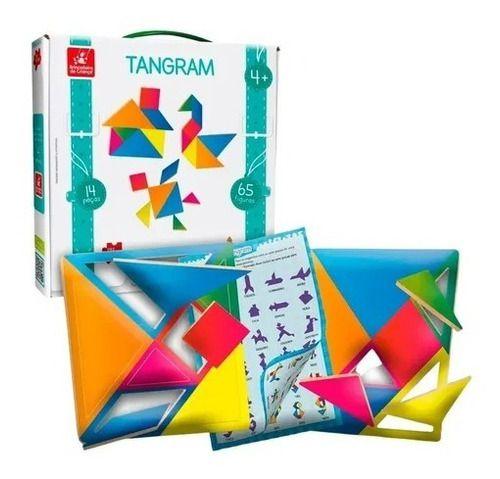 Imagem de Jogo Tangram Em Madeira - Brincadeira De Criança