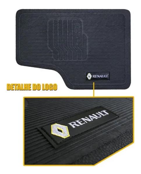 Jogo Tapete Emborrachado Com Logo Renault Duster 15 16 17 18 - ECOTAP Imagem de Jogo Tapete Emborrachado Com Logo Renault Duster 15 16 17 18