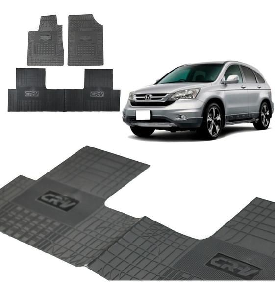 Imagem de Jogo Tapete Interno Reforçado Honda Crv Cr-V 2007 A 2011