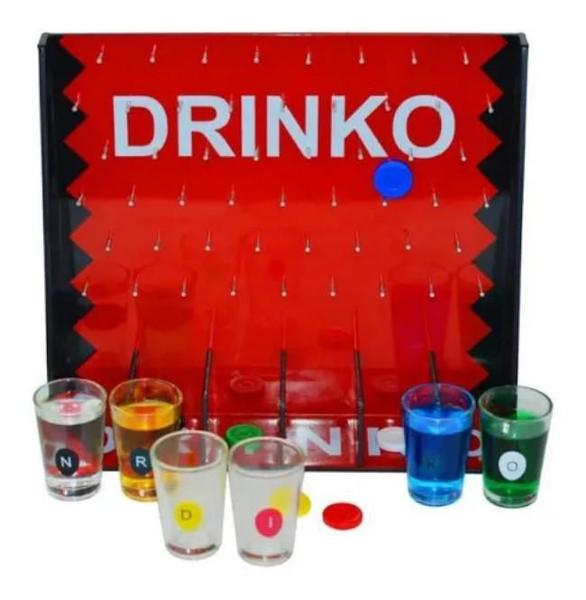 Jogo The Wall Drinko 6 Copos Cristal Luxo Vira Vira Bebidas - Sweet Home Imagem de Jogo The Wall Drinko 6 Copos Cristal Luxo Vira Vira Bebidas