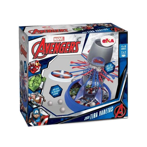 Imagem de Jogo Tira/lPega  Varetas - Avengers Elka  Brinquedo Origina -1215