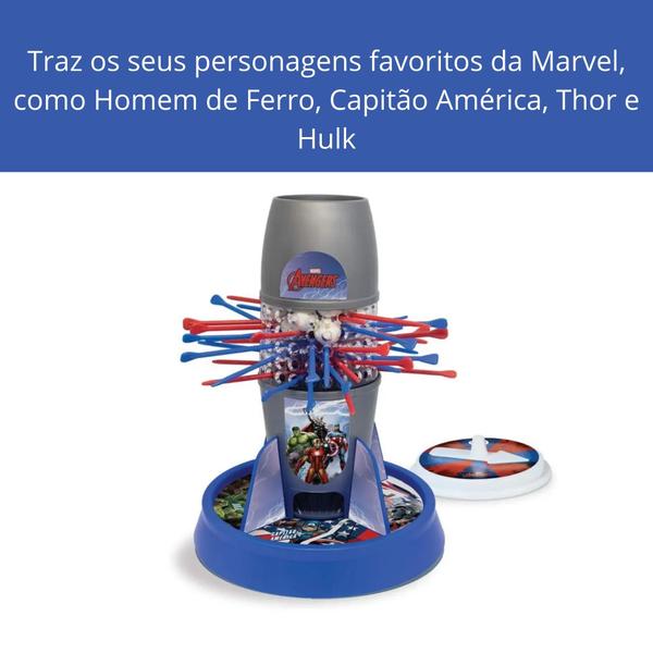 Imagem de Jogo Tira/lPega  Varetas - Avengers Elka  Brinquedo Origina -1215