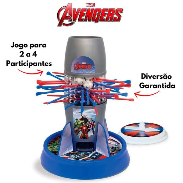 Imagem de Jogo Tira Varetas Marvel Avengers 1215 - Elka