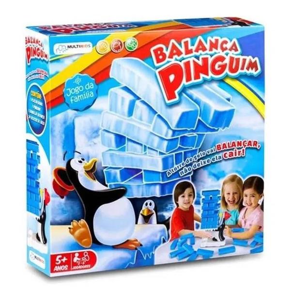 Imagem de Jogo Torre De Gelo Balança Pinguim Multikids - Br1289