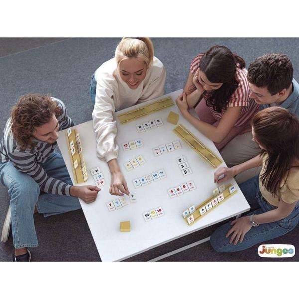 Jogo Tradicional Rummi Game Madeira MDF 650 - Junges Imagem de Jogo Tradicional Rummi Game Madeira MDF 650 - Junges