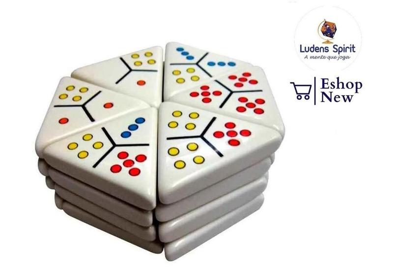 Imagem de Jogo Trimino Edicao Luxo Educativo Original Board Game