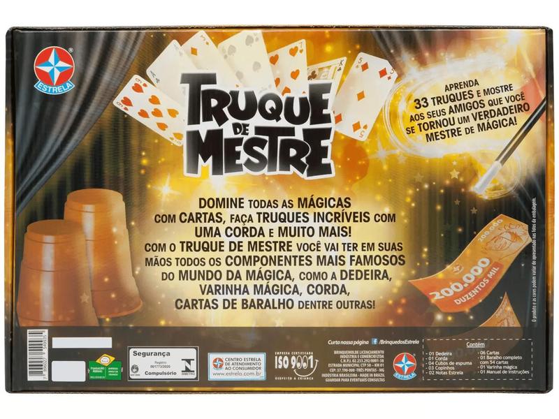 Imagem de Jogo Truque de Mestre 33 Truques Estrela - 100056