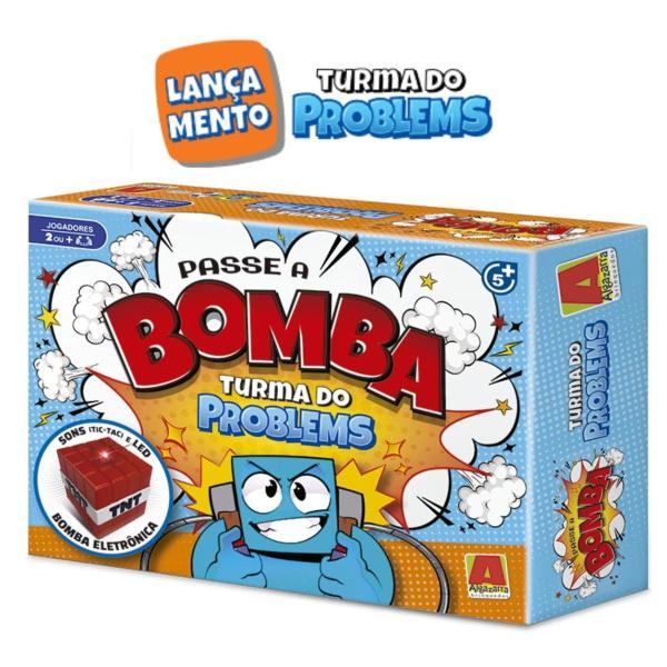 Jogo Turma do Problems Passe a Bomba Adivinha Agilidade - ALGAZARRA Imagem de Jogo Turma do Problems Passe a Bomba Adivinha Agilidade