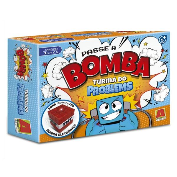 Jogo Turma do Problems Passe a Bomba Adivinha Agilidade - ALGAZARRA Imagem de Jogo Turma do Problems Passe a Bomba Adivinha Agilidade