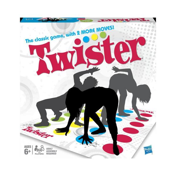 Imagem de Jogo Twister com Tapete Clássico e Roleta com Seta Hasbro - 8516