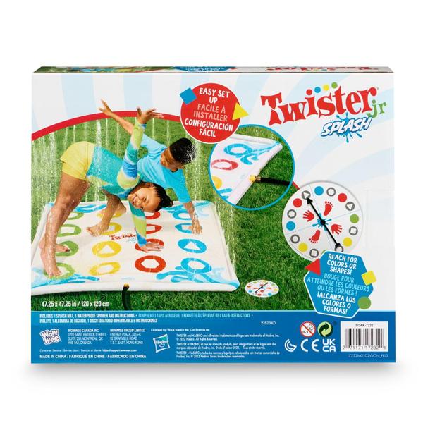 Imagem de Jogo Twister de água inflável ao ar livre Hasbro Twister Jr.