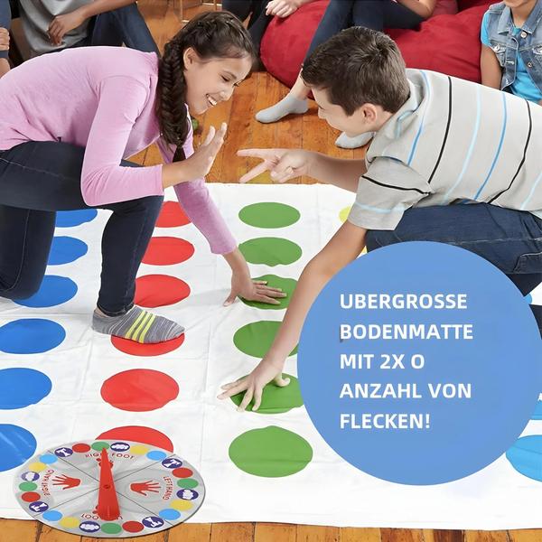 Imagem de Jogo Twister Multijogador - Festa de Família para Crianças e Adultos