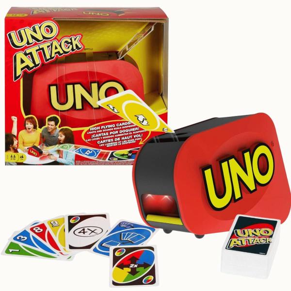 Imagem de Jogo Uno Attack Com Lançador de Cartas Mattel