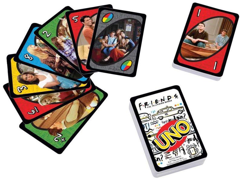 Imagem de Jogo UNO Friends Mattel 112 Cartas