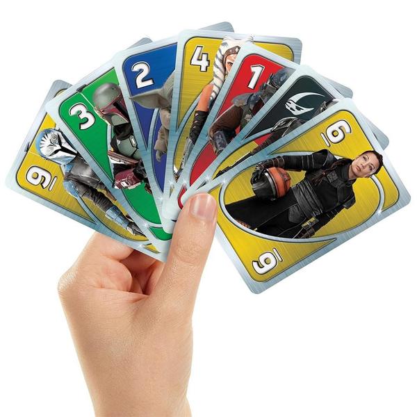 Imagem de Jogo UNO Star Wars The Mandalorian Cartas Uno