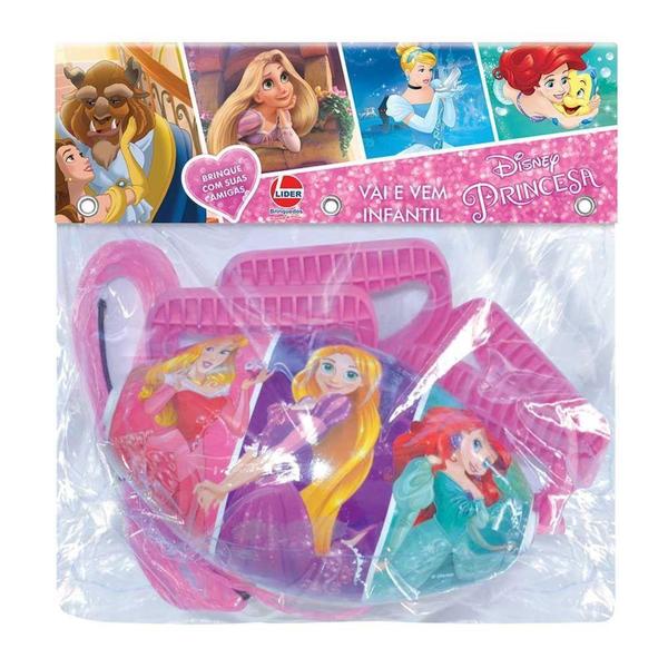 Jogo Vai E Vem Princesas Disney Lider Brinquedos 2473 Imagem de Jogo Vai E Vem Princesas Disney Lider Brinquedos 2473