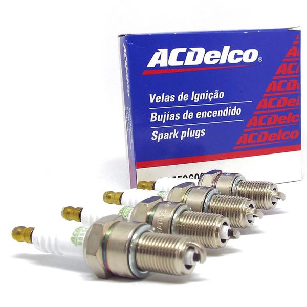 Imagem de Jogo Velas De Ignicao 2.0 Flex 140cv Acdeco Acdelco Astra zafira vectra Jg98550609b