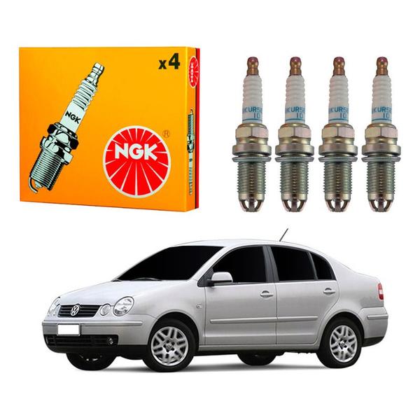 Imagem de Jogo Velas Ngk Polo Sedan 1.6 8v 2002 A 2005