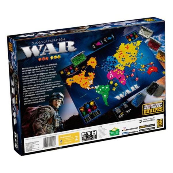Jogo War Tabuleiro O Jogo da Estratégia Grow Imagem de Jogo War Tabuleiro O Jogo da Estratégia Grow