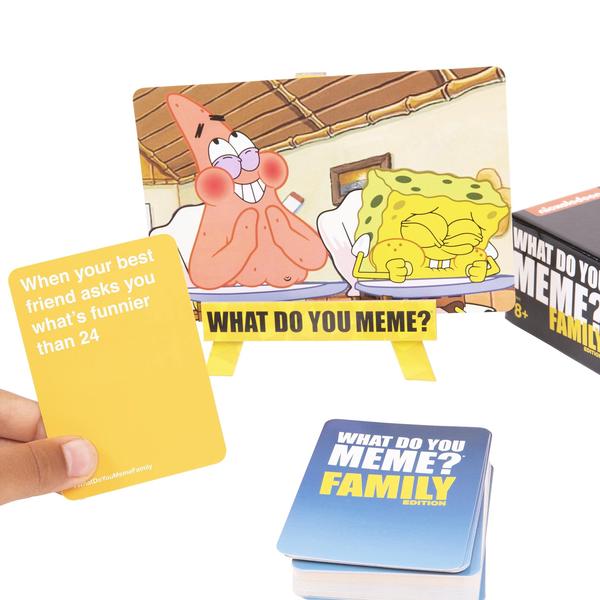 Imagem de Jogo WHAT DO YOU MEME Edição Familiar Bob Esponja +8 anos