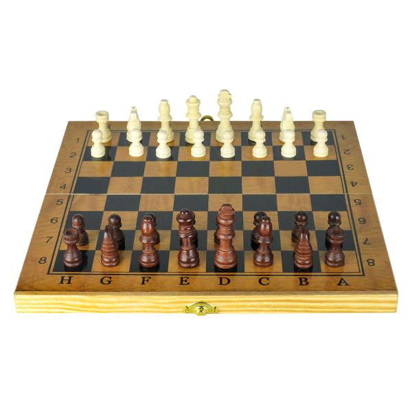 Jogo Xadrez Madeira Dobrável Tabuleiro Profissional Unyhome Imagem de Jogo Xadrez Madeira Dobrável Tabuleiro Profissional Unyhome