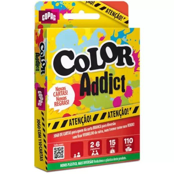 Jogos Brinquedos Carton Color Addict Cartucho - Copag Imagem de Jogos Brinquedos Carton Color Addict Cartucho