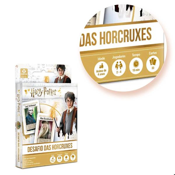 Jogos Brinquedos Carton Harry Potter Desafio Das Horcruxes Copag - 99442 Imagem de Jogos Brinquedos Carton Harry Potter Desafio Das Horcruxes Copag - 99442
