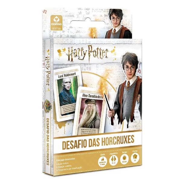 Jogos Brinquedos Carton Harry Potter Desafio Das Horcruxes Copag - 99442 Imagem de Jogos Brinquedos Carton Harry Potter Desafio Das Horcruxes Copag - 99442
