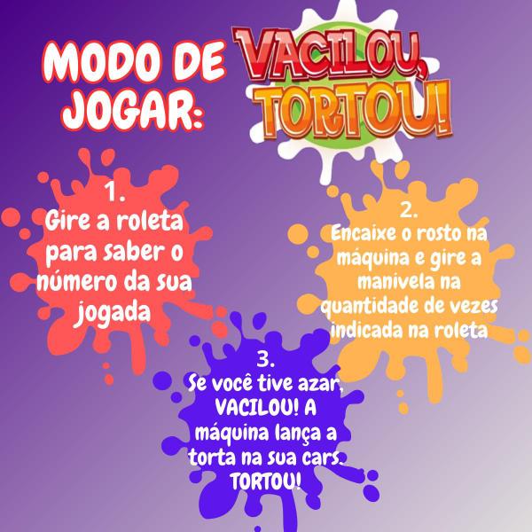 Imagem de Jogos De Mes Tira Varetas Foguete E Torta Na Cara Infantil Vacilou Tortou Jogo Interativo Art Brink