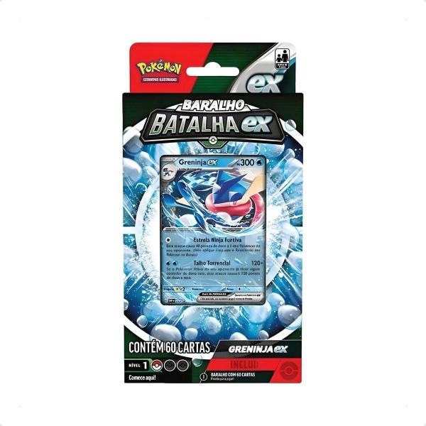 Imagem de Jogos Deck Cartas Baralho De Batalha Pokémon Ex Greninja