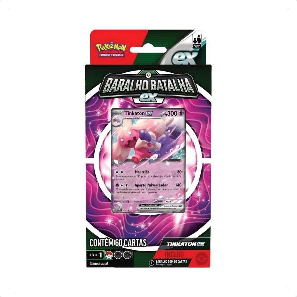 Imagem de Jogos Deck Cartas Baralho De Batalha Pokémon Ex Tinkaton