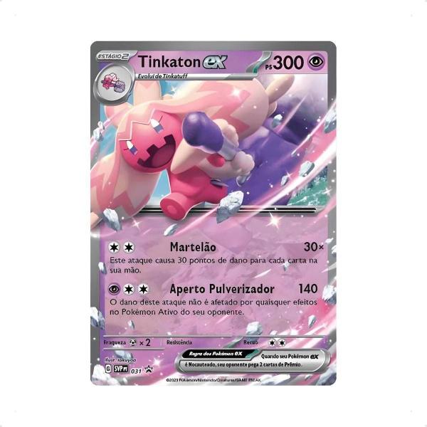 Imagem de Jogos Deck Cartas Baralho De Batalha Pokémon Ex Tinkaton