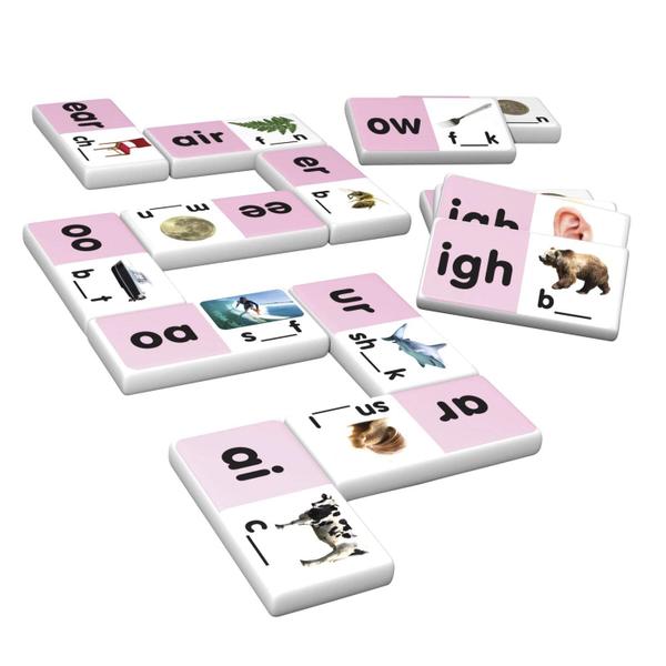 Imagem de Jogos educativos de ação Junior Learning Long Vowel Dominoes