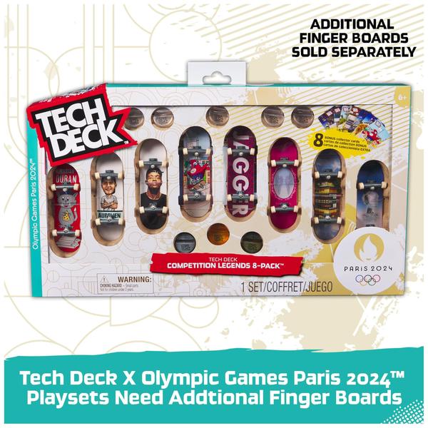 Imagem de Jogos Olímpicos Playset Tech Deck Paris 2024 Shane O'Neill