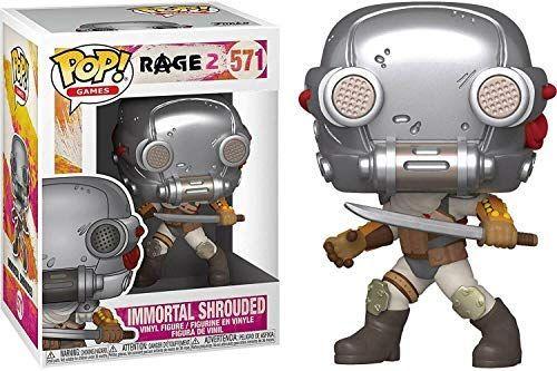 Imagem de Jogos Pop: Rage 2 Immortal Envolto 571 Pop Action Figure (Empacotado com Protetor Ecotek para Proteger a Caixa de Exibição)