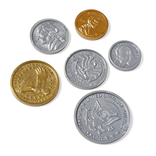 Imagem de Jogue Money hand2mind Fake Money Coin Assorted Set Kids