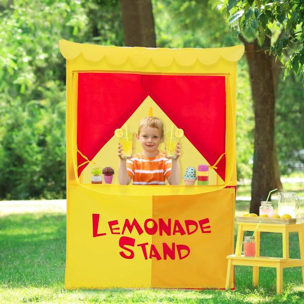 Imagem de Jogue Tent Alvantor Lemonade Stand Puppet Show Theatre