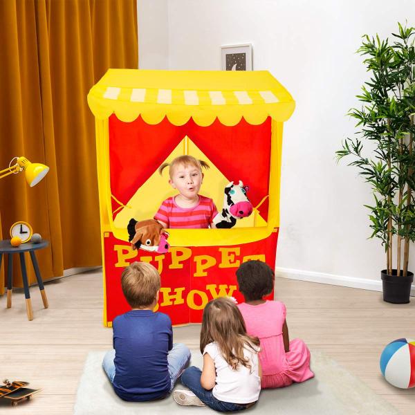 Imagem de Jogue Tent Alvantor Lemonade Stand Puppet Show Theatre