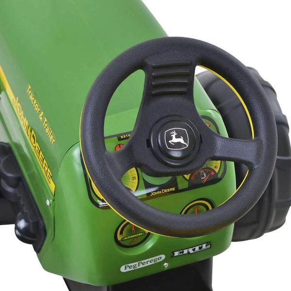 Imagem de John Deere Tractor & Trailer Pedal - Peg Pérego