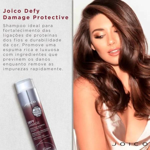 Imagem de Joico Defy Damage Kit Shampoo 300ml e Condicionador 250ml