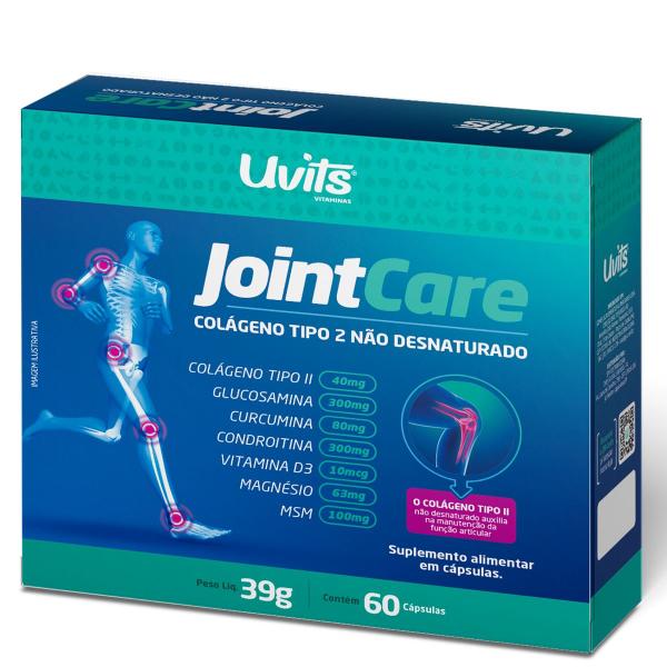 Imagem de Joint Care Colageno Tipo 2 Com 60 Cápsulas - Uvits