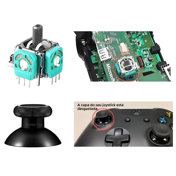 Imagem de Joystick Analógico para Controle Xbox One Series X|S - Peças de Reparo