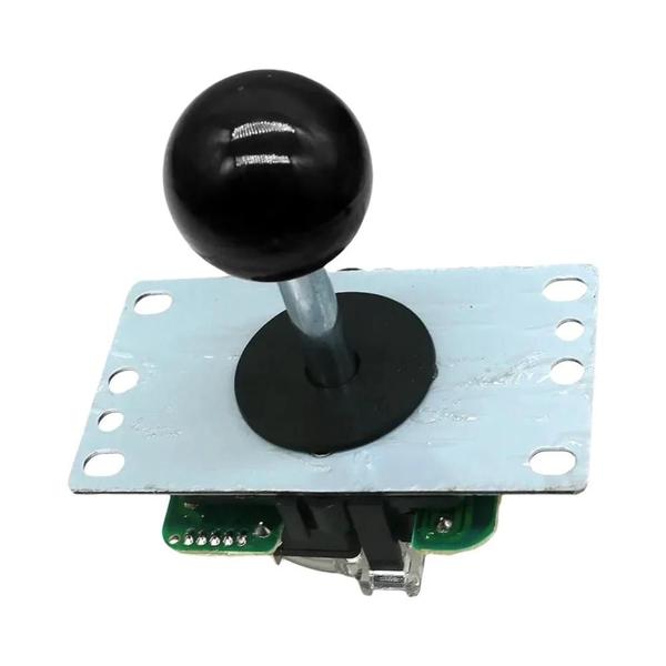 Joystick SANWA Clássico de 8 Vias com Restrictor Quadrado e Conector de 5 Pinos para Arcade Imagem de Joystick SANWA Clássico de 8 Vias com Restrictor Quadrado e Conector de 5 Pinos para Arcade